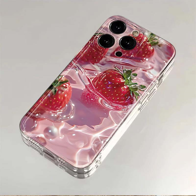 Strawberry Huller - Coque motif fruits fraise citron pour