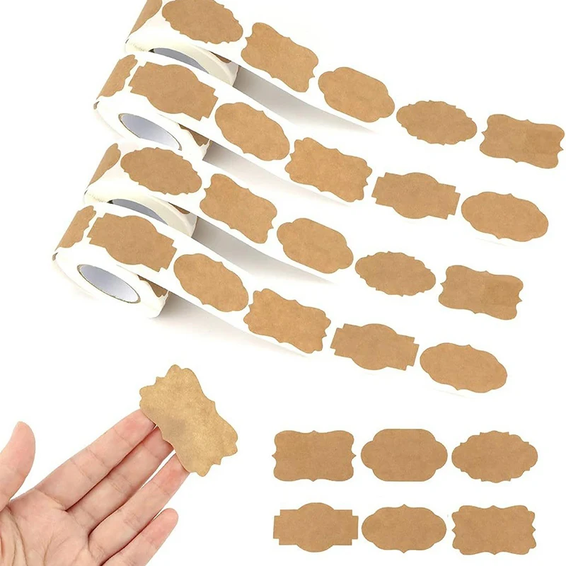 Spice Jar Labels - Étiquettes autocollantes pour pots à épices,