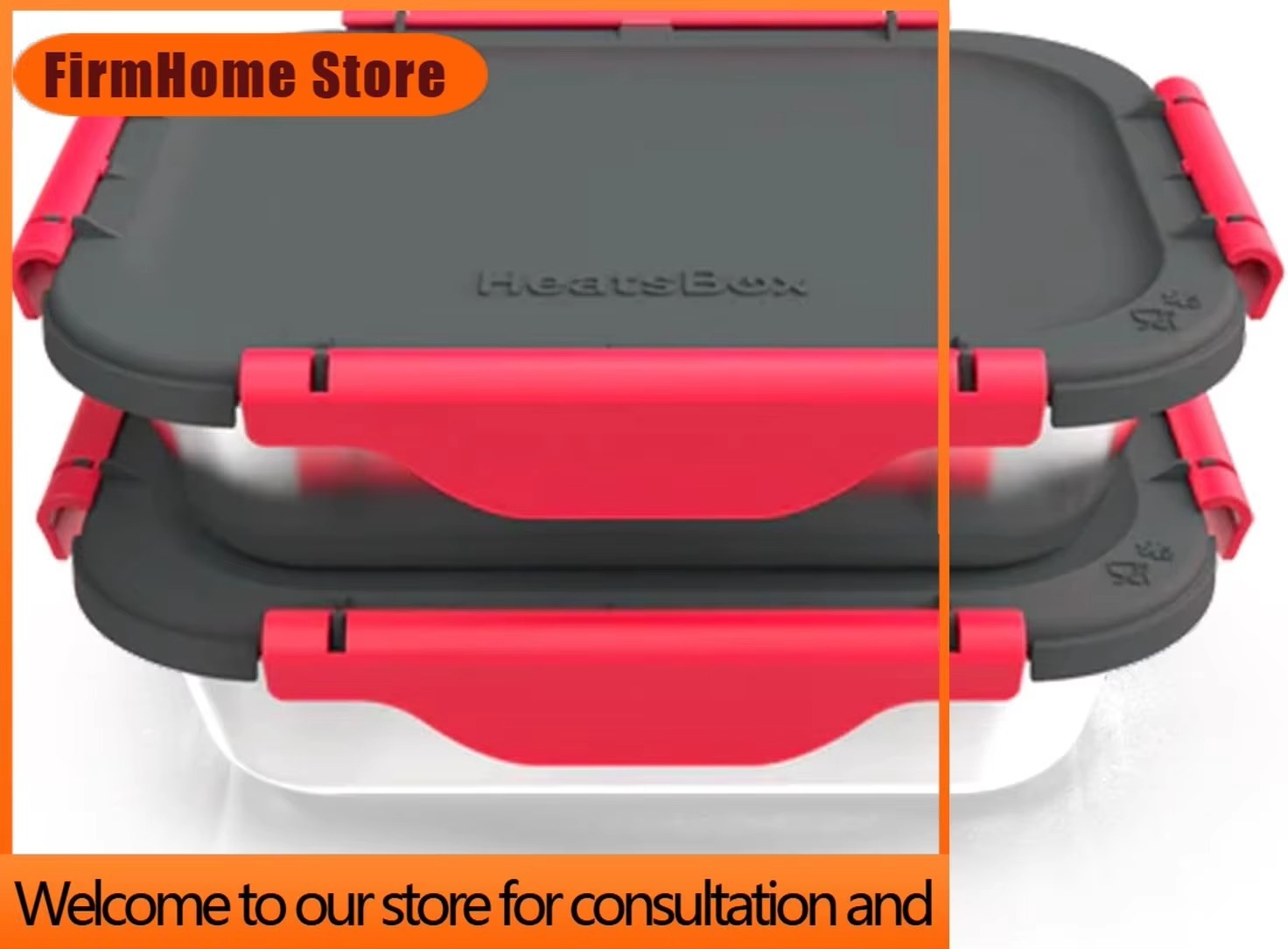 Meal Prep Oven Safe Containers - FirmHome StoreEnsemble de 2 récipients de