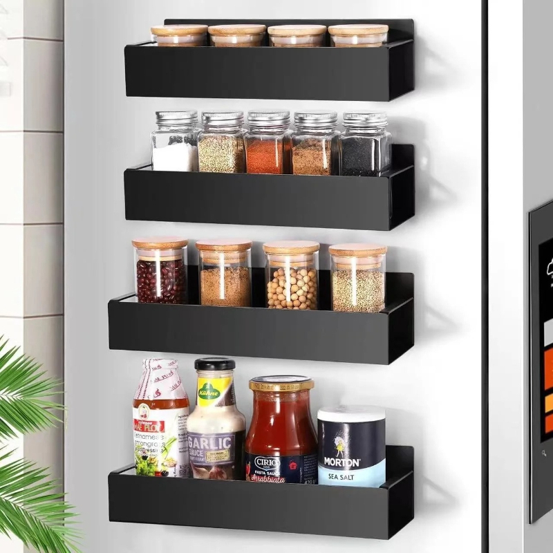 Spice Jar Labels - Lot de 2 étagères à épices