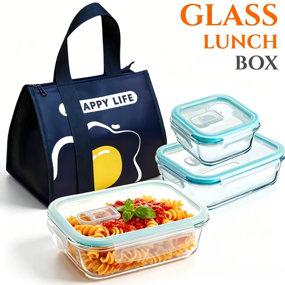 Meal Prep Rezepte - Boîte à lunch en verre sans