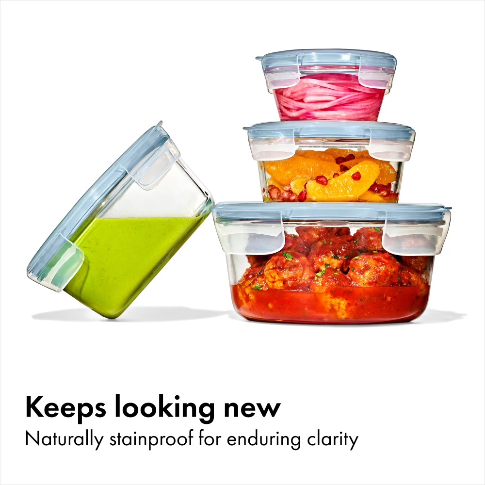 Meal Prep Oven Safe Containers - Ensemble de récipients de conservation alimentaire