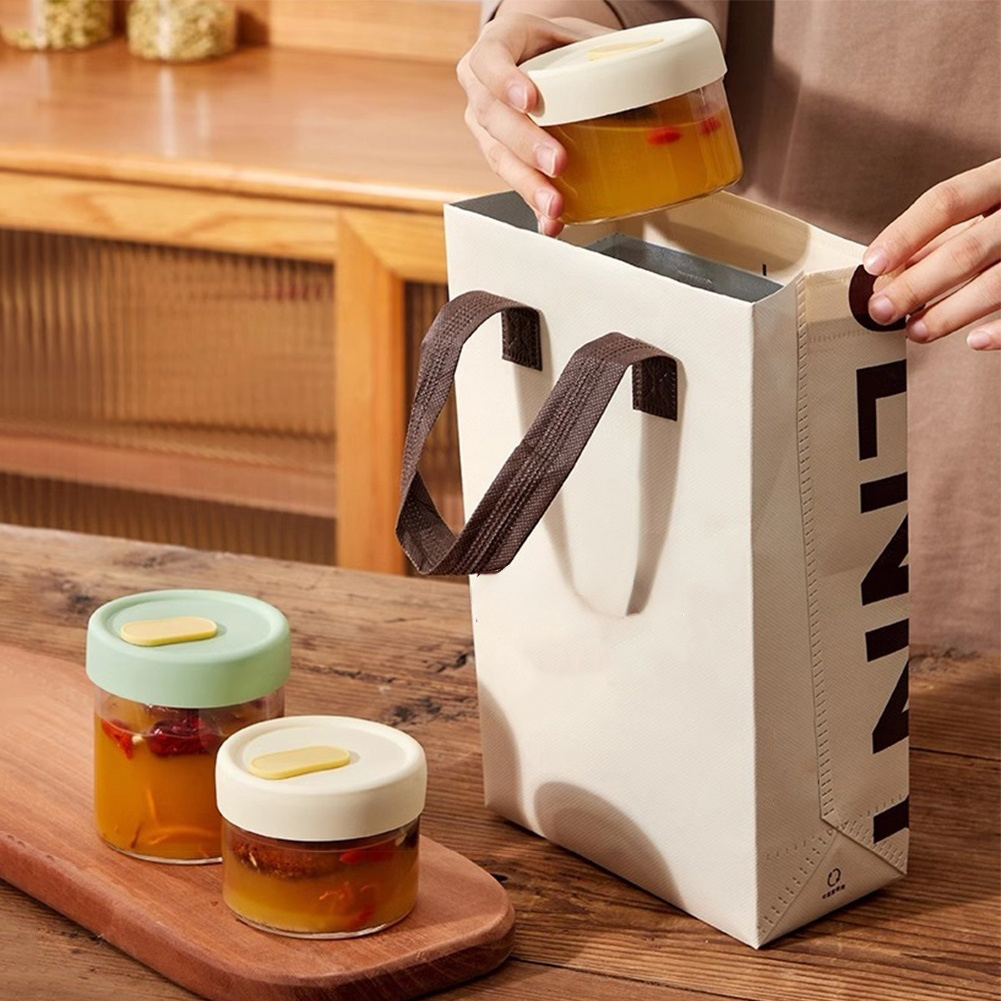 Meal Prep Oven Safe Containers - Bocaux en verre transparent, barquettes de