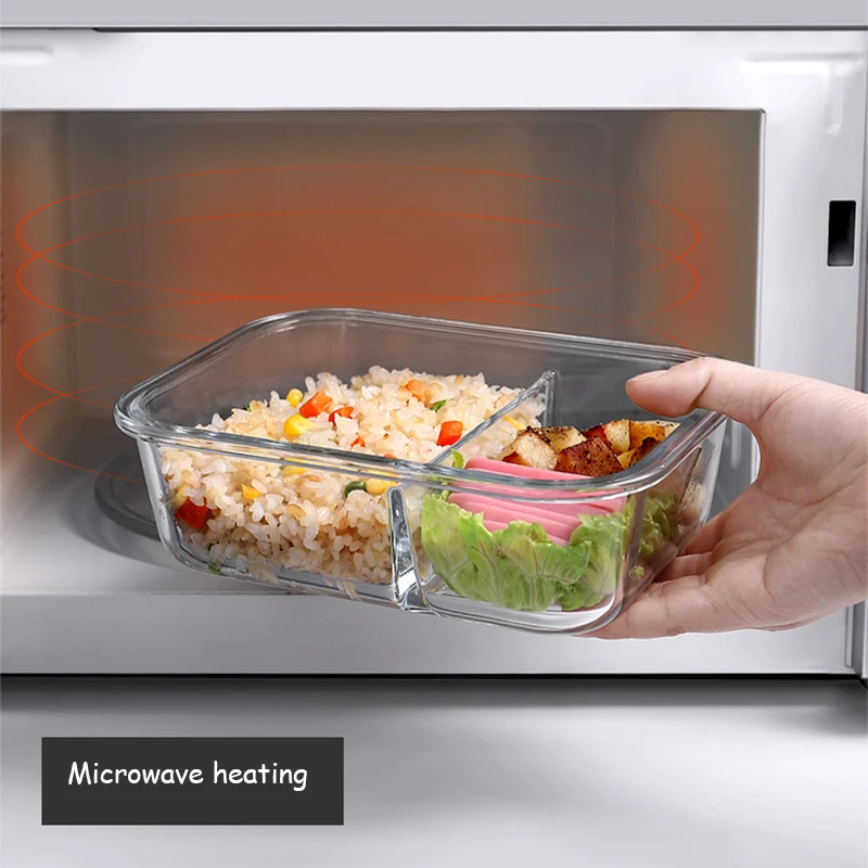 Boîte à lunch en verre scellée - Meal Prep Glass Containers With Lids avis et prix
