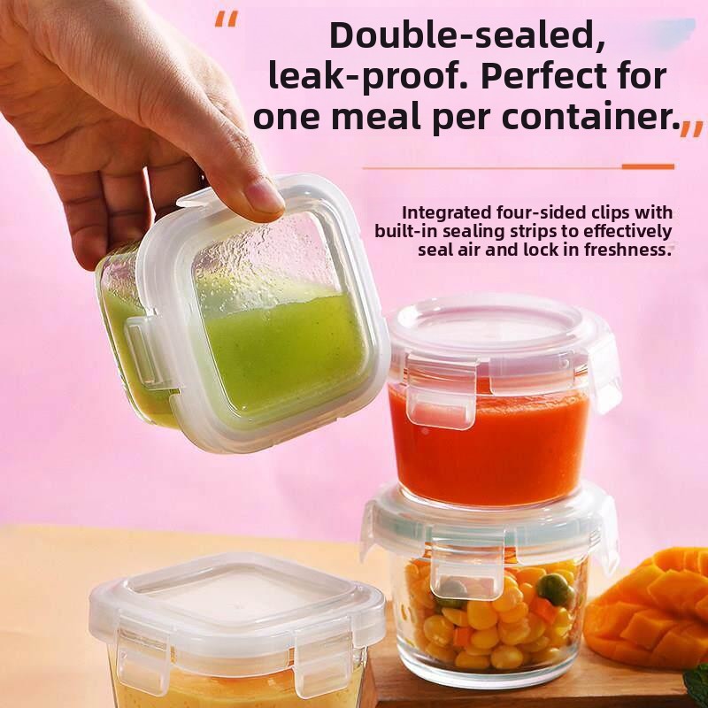   Boîte alimentaire en verre a - Meal Prep Glass Containers With Lids avis et prix