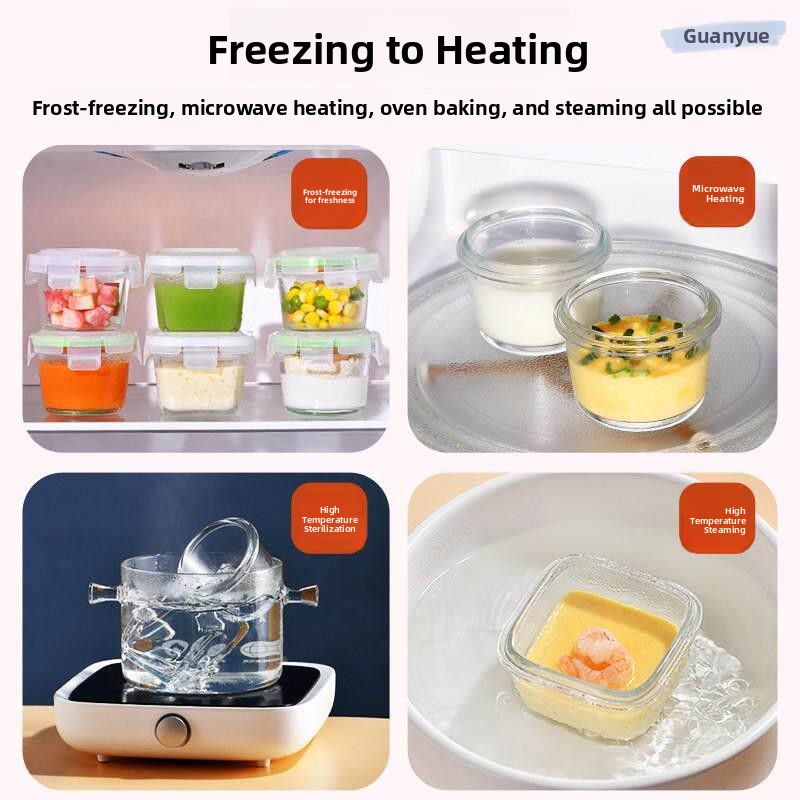   Boîte alimentaire en verre a - Meal Prep Glass Containers With Lids avis et prix