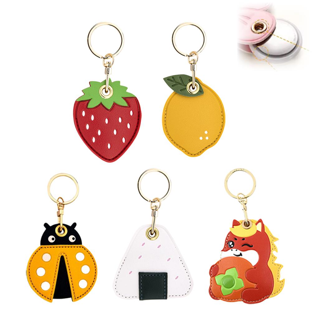 Étui en cuir pour AirTag 2, mo - Strawberry Huller avis et prix