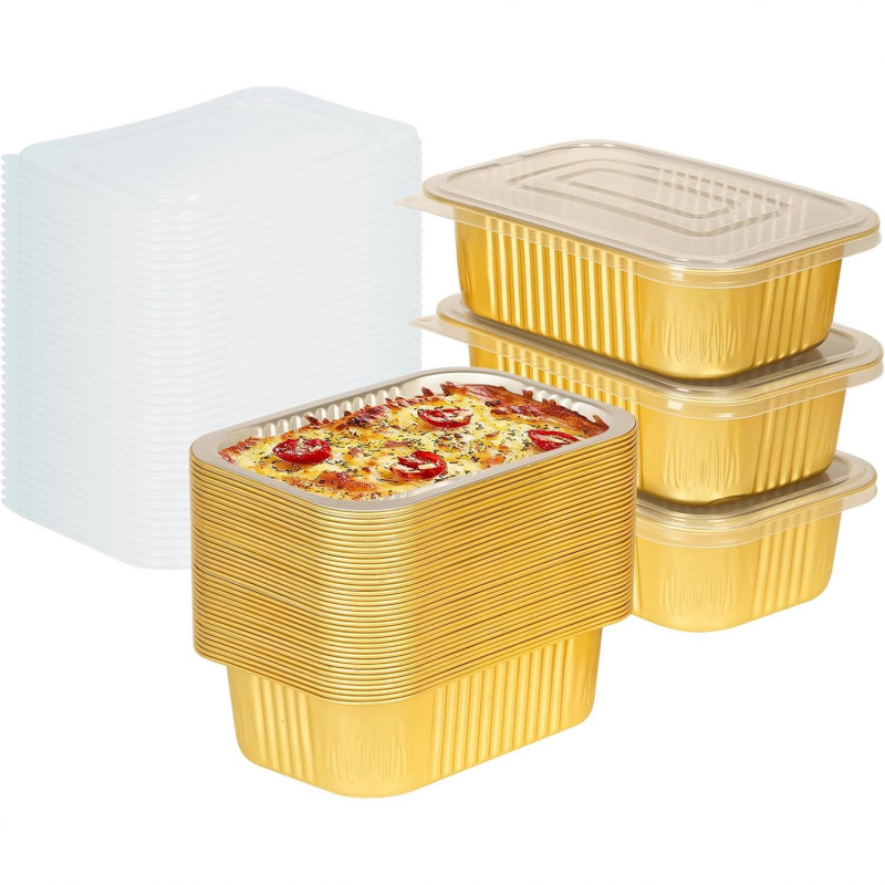 【Poussettes dorées de 20 pièce - Meal Prep Oven Safe Containers avis et prix
