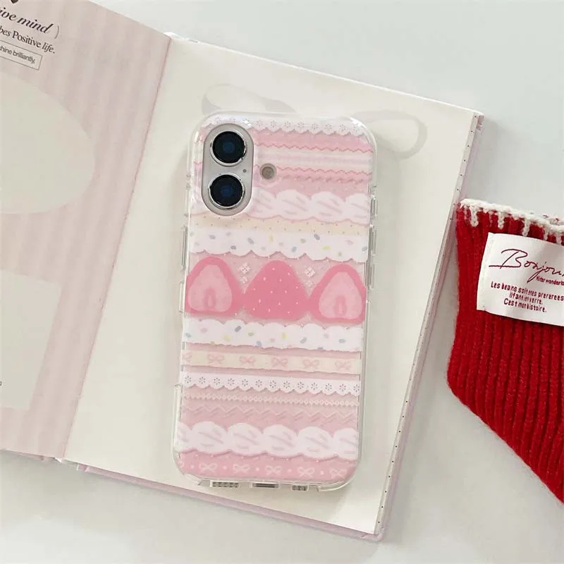 Coque de téléphone en dentelle - Strawberry Huller avis et prix
