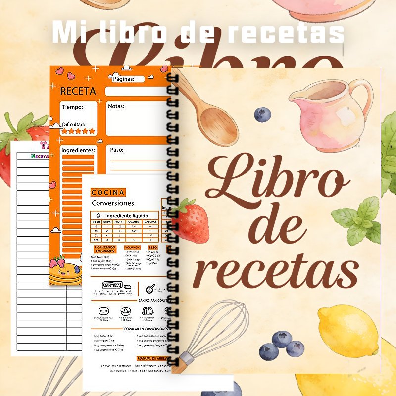 Carnet de recettes espagnoles  - Meal Prep Healthy Recipes avis et prix