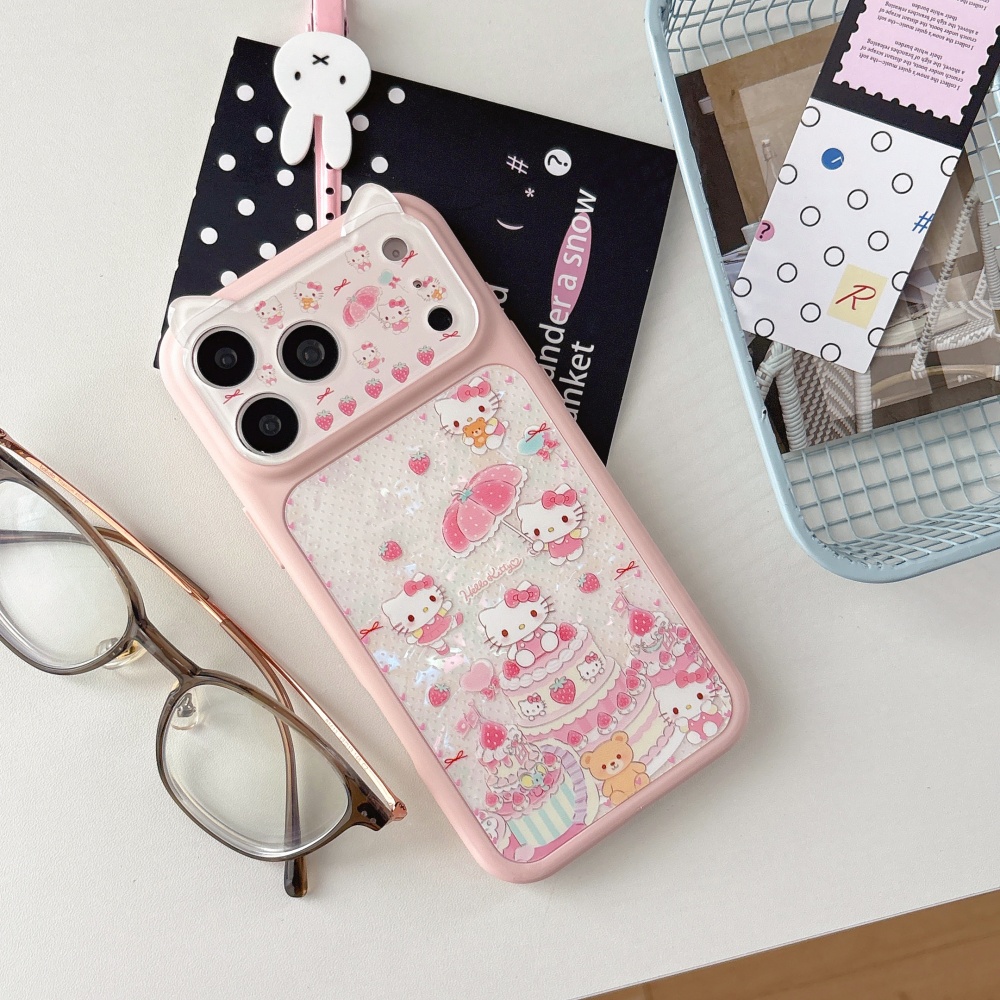 Coque de téléphone rose KT mot - Strawberry Huller avis et prix