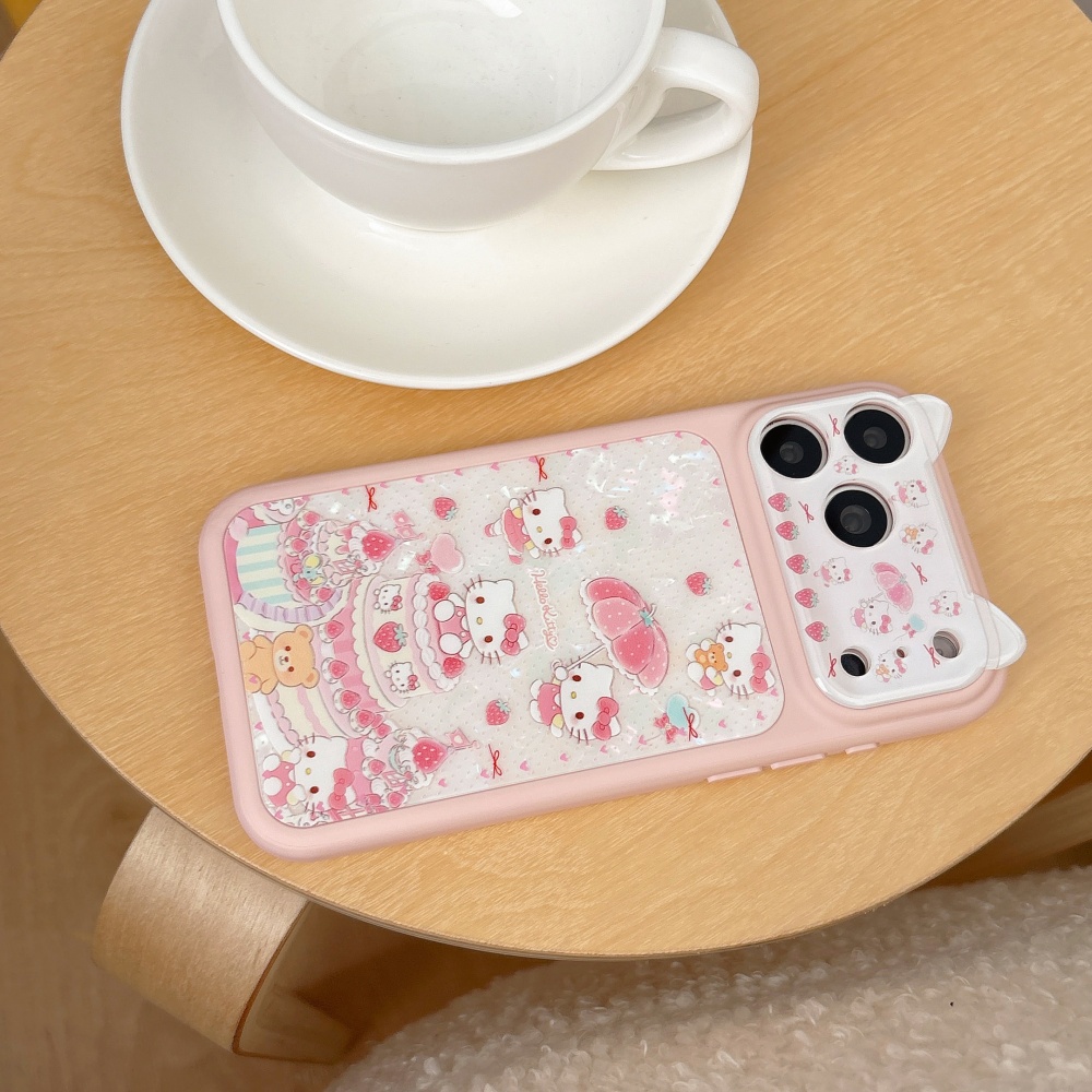 Coque de téléphone rose KT mot - Strawberry Huller avis et prix