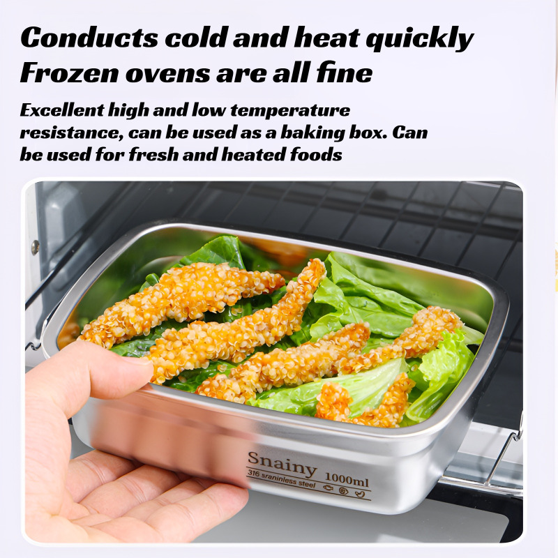 Boîte à déjeuner de qualité al - Meal Prep Oven Safe Containers avis et prix