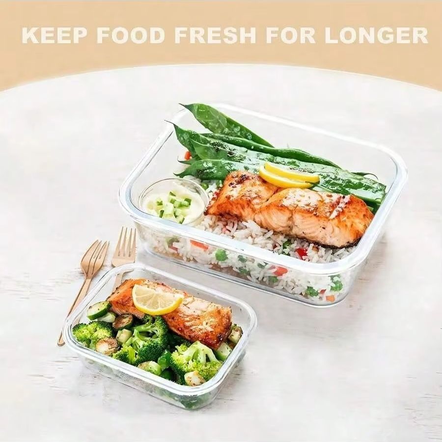 Récipient de stockage alimenta - Meal Prep Glass Containers With Lids avis et prix