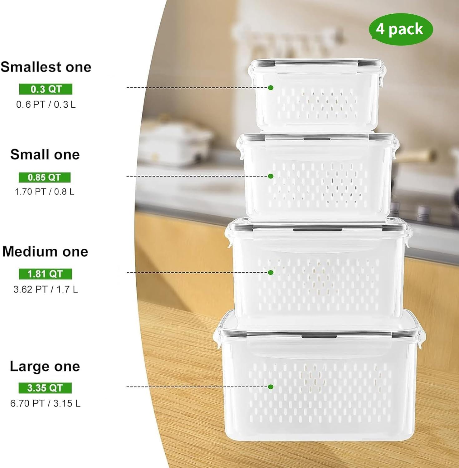 Ensemble de 4/5/6/8 contenants - Meal Prep Oven Safe Containers avis et prix