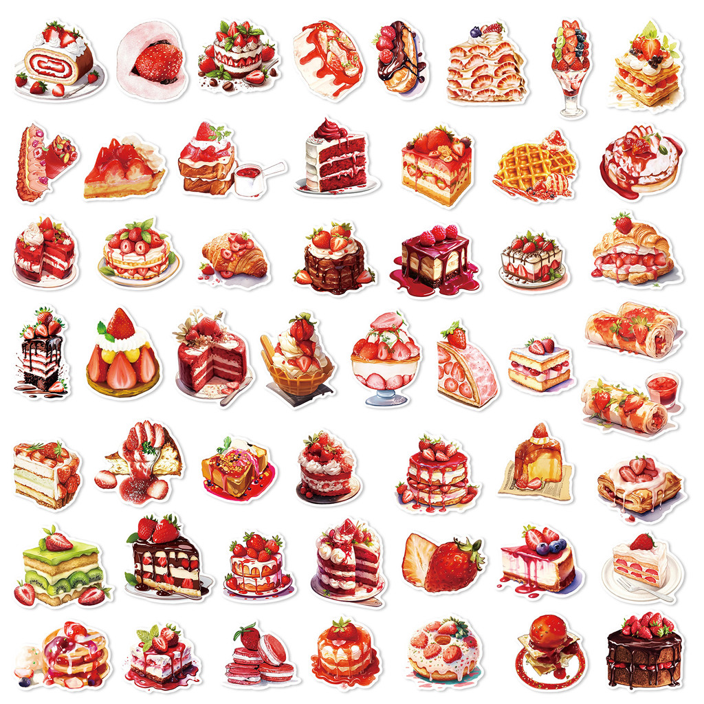Autocollants Graffiti gâteau a - Strawberry Huller avis et prix
