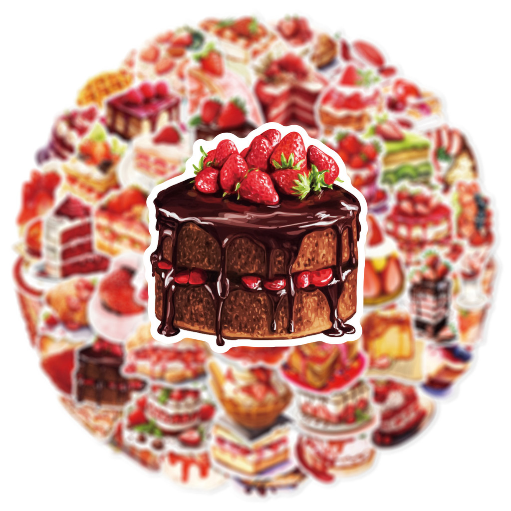 Autocollants Graffiti gâteau a - Strawberry Huller avis et prix