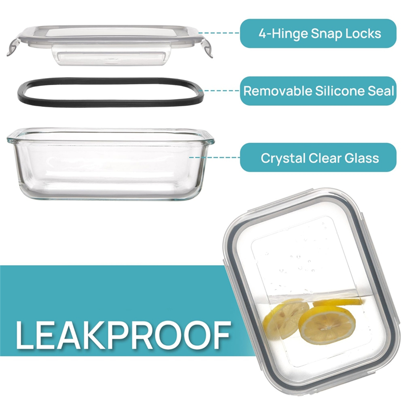 【FLASH OFFRE】 Conteneurs de st - Meal Prep Glass Containers With Lids avis et prix