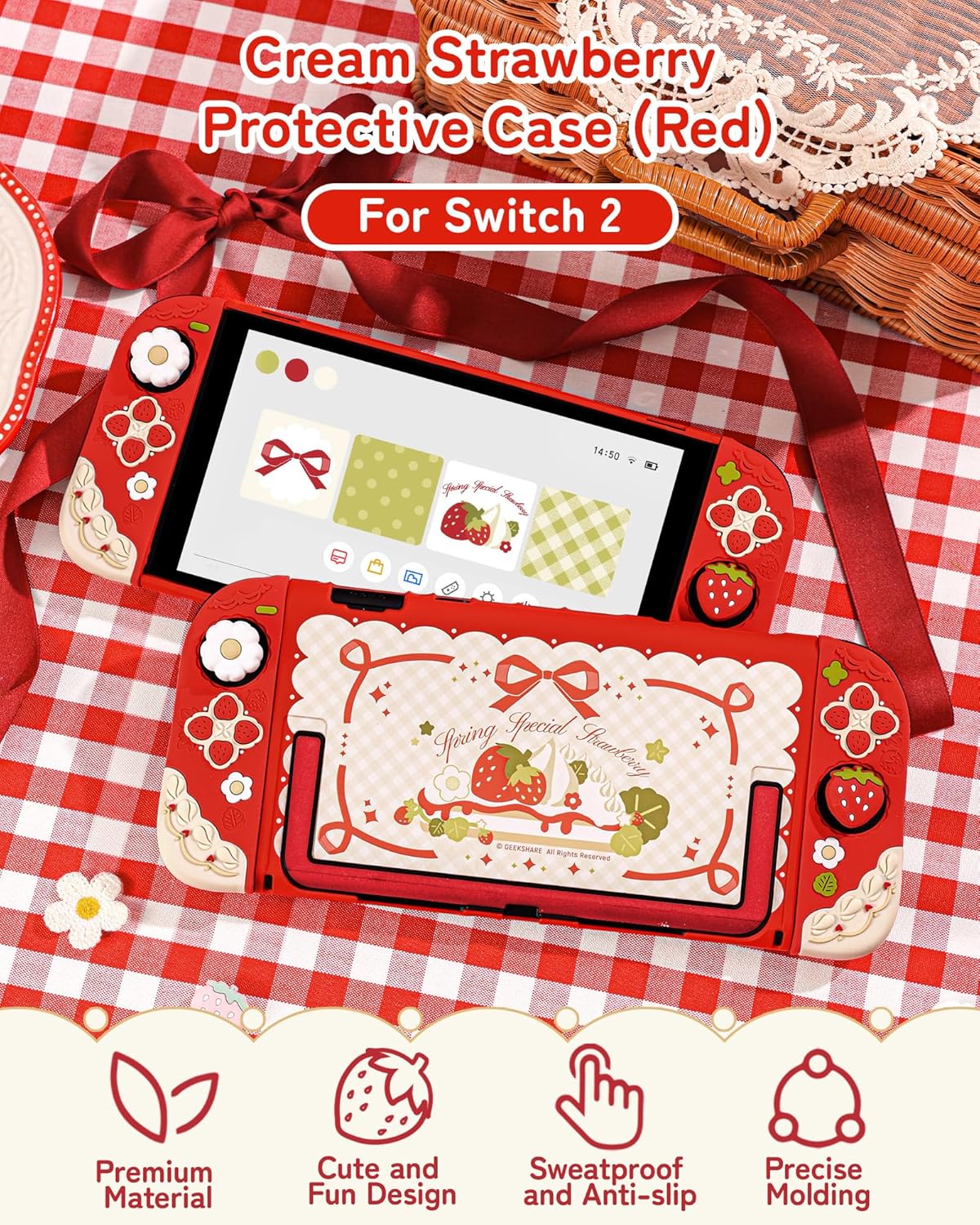 Étui de protection GeekShare c - Strawberry Huller avis et prix
